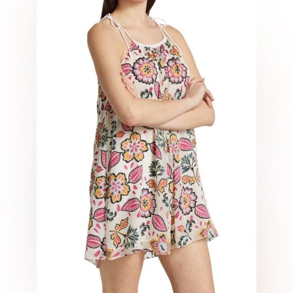 Rag & Bone NWT Bailey Self Tie Floral Mini Dress size XS - Picture 5 of 8